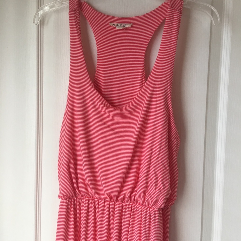 Stripped maxi dress